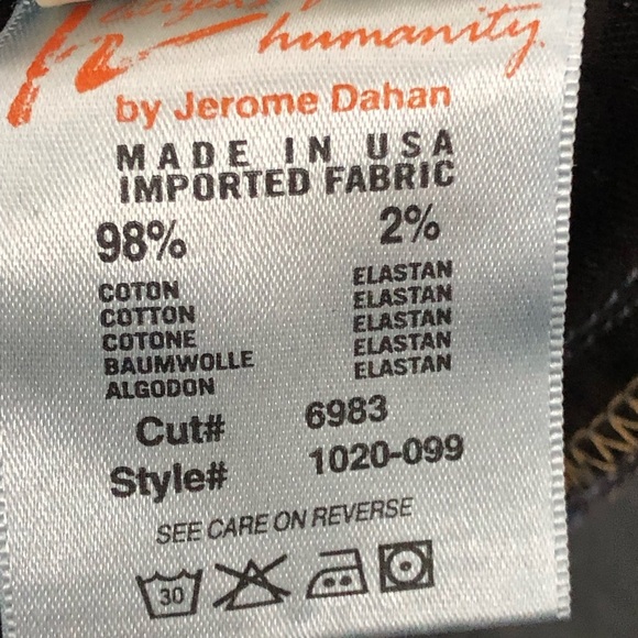 COH 26x35 Elson Straight Leg Jeans 0624 citizens of humanity dark blue - Picture 10 of 12